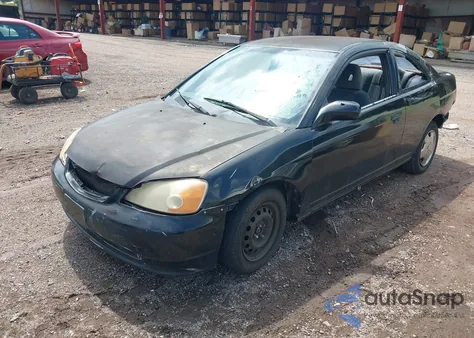 2001 Honda Civic Lx z USA, uszkodzony, nr VIN 1HGEM22591L006802